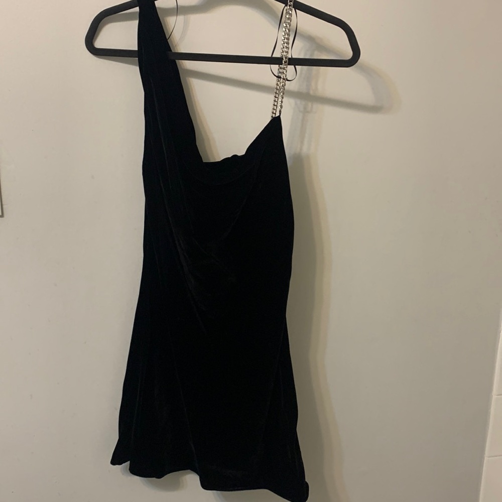 Zara black mini dress